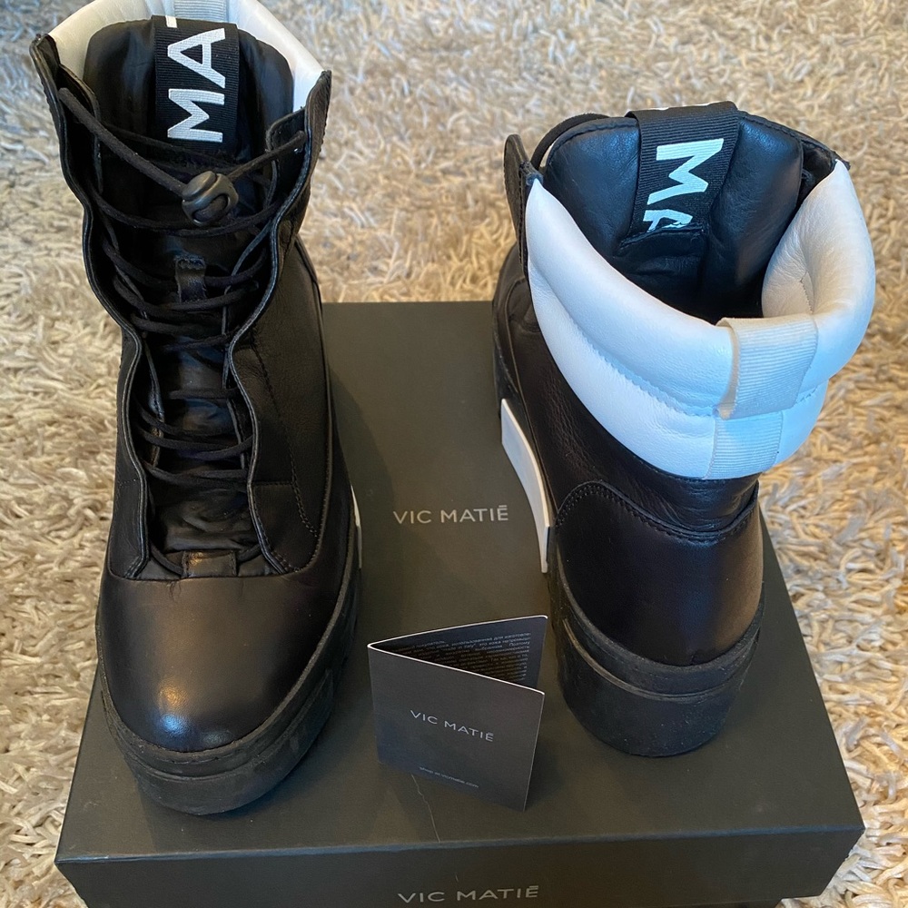 VIC MATIE PLATFORM ANKLE BOOT - Picture 3 of 6